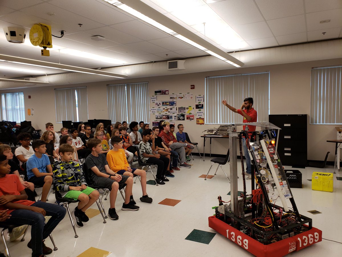 FRC 1369 Minotaur (@frc1369minotaur) on Twitter photo Participating in #GreatAmericanTeachIn showing students robots. <a href="/MiddletonSTEM/">MiddletonHighSchool</a> #omgrobots <a href="/FIRSTinFlorida/">FIRST in Florida</a> <a href="/SouthFloridaFRC/">South Florida FRC</a> Participating in #GreatAmericanTeachIn showing students robots. <a href="/MiddletonSTEM/">MiddletonHighSchool</a> #omgrobots <a href="/FIRSTinFlorida/">FIRST in Florida</a> <a href="/SouthFloridaFRC/">South Florida FRC</a>