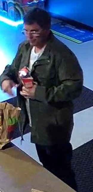 Franklin investigators are seeking help identifying the two men seen in these pictures.  Anyone with information on their identities is asked to call the FPD tip-line at (317) 346-1100.