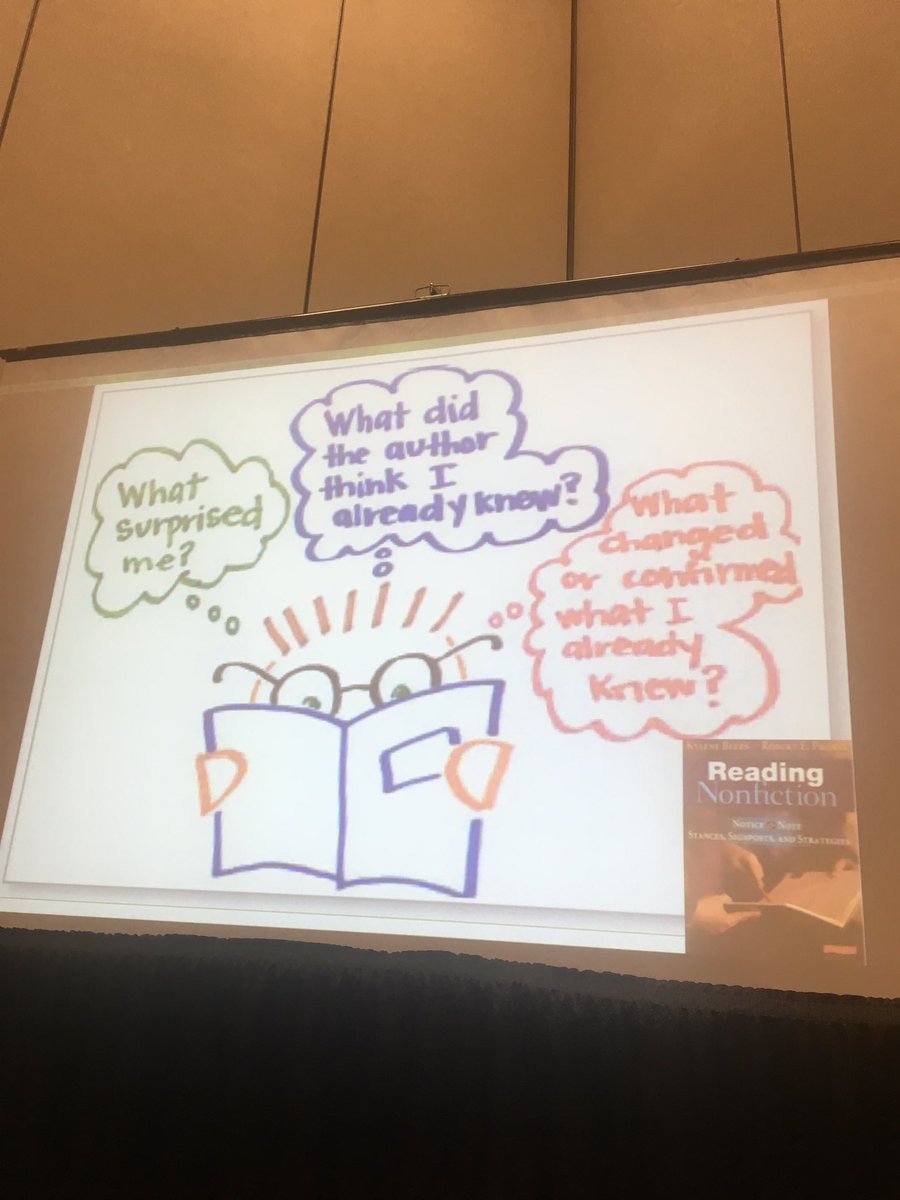 SO EXCITED to be at #NCTE18 this afternoon! <a href="/KyleneBeers/">Kylene Beers</a> and <a href="/ProfessorNana/">Teri Lesesne</a> are bringing the heat😜 also, this fella is definitely coming to A123 after Thanksgiving!