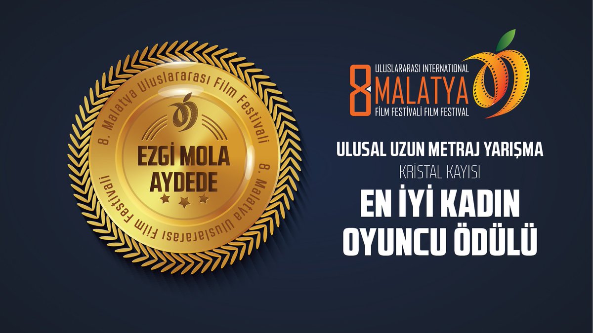 sinegnet's tweet photo. 8.#MalatyaFilmFestivali Ödülleri belli oldu! "En İyi Senaryo" "En İyi Kadın Oyuncu" "En İyi Yardımcı Kadın Oyuncu" ve "Umut Vadeden En İyi Erkek Oyuncu" ödüllerinin sahibi @aydedefilm oldu.Yönetmen  ve ekibini #Sineg ekibi olarak tebrik ediyoruz. @ezgimola https://t.co/DEhJDCexVs