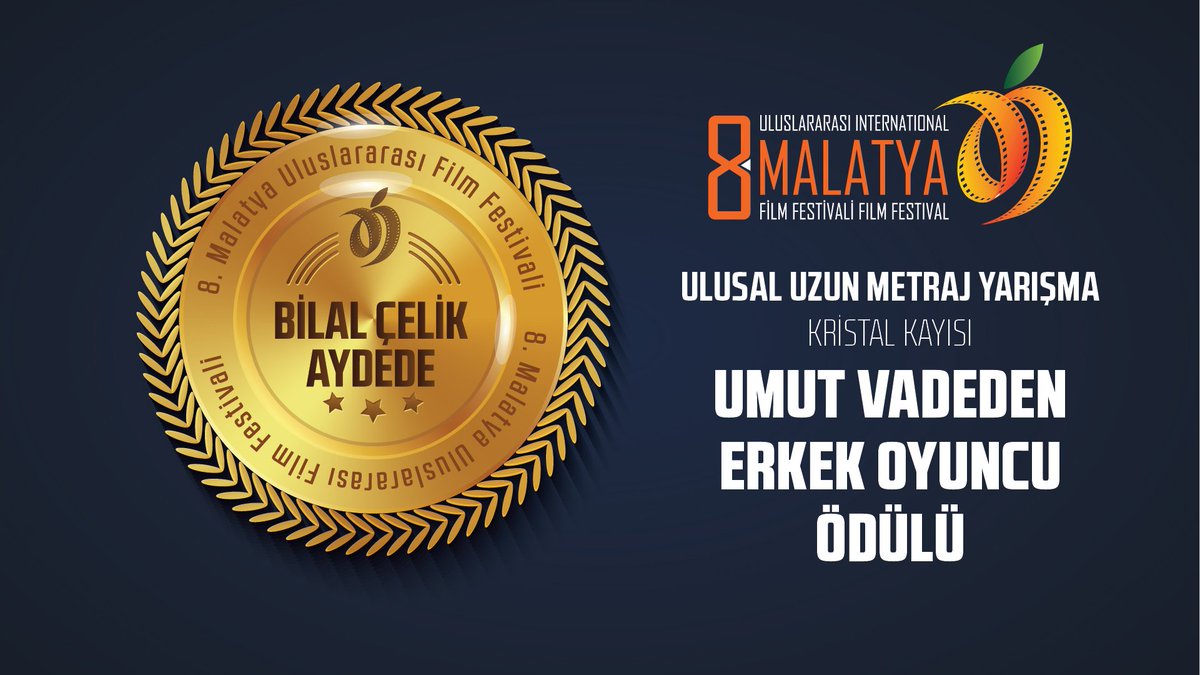 sinegnet's tweet photo. 8.#MalatyaFilmFestivali Ödülleri belli oldu! "En İyi Senaryo" "En İyi Kadın Oyuncu" "En İyi Yardımcı Kadın Oyuncu" ve "Umut Vadeden En İyi Erkek Oyuncu" ödüllerinin sahibi @aydedefilm oldu.Yönetmen  ve ekibini #Sineg ekibi olarak tebrik ediyoruz. @ezgimola https://t.co/DEhJDCexVs
