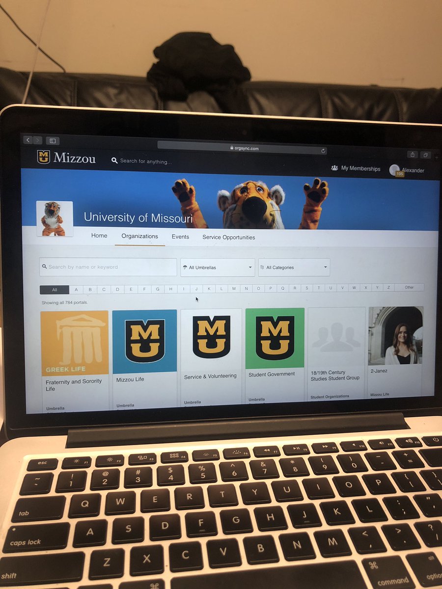 WierAlex's tweet image. Check out the University of Missouri Orgsync Page to join one or more of the incredible variety of organizations we have on campus #MGMT3300H