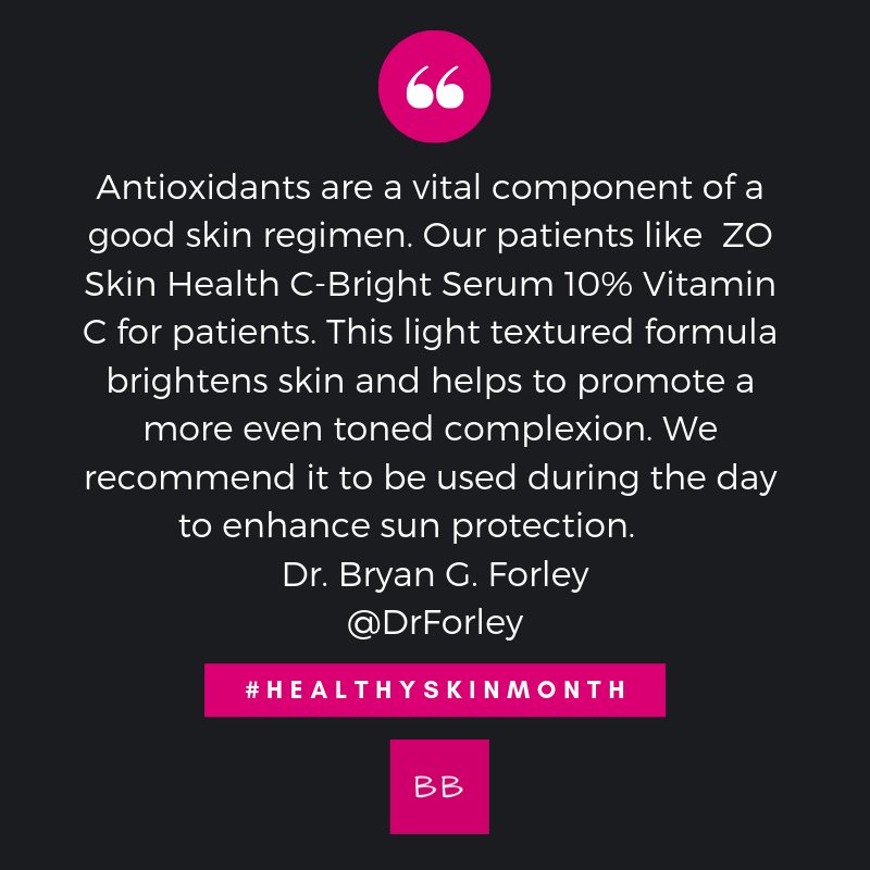 For #NationalHealthySkinMonth we asked some experts for their top #skintips From #plasticsurgeon <a href="/DrBryanGForley/">DrBryanForley</a>​ #NewYork, NY #bestskinever