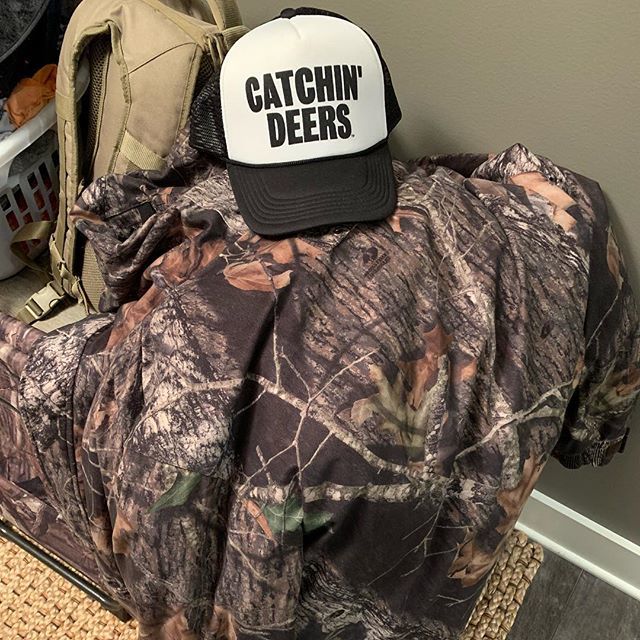 PortCitySignage's tweet photo. ‘‘Tis the season...for our entire shop to be emptied into the woods to catch deer. #foundrylife #castplaque #muskegon #signaturestreetscapes #deerhunting #catchindeers https://t.co/rT6oCUsUmw https://t.co/T7Qg67jK3s