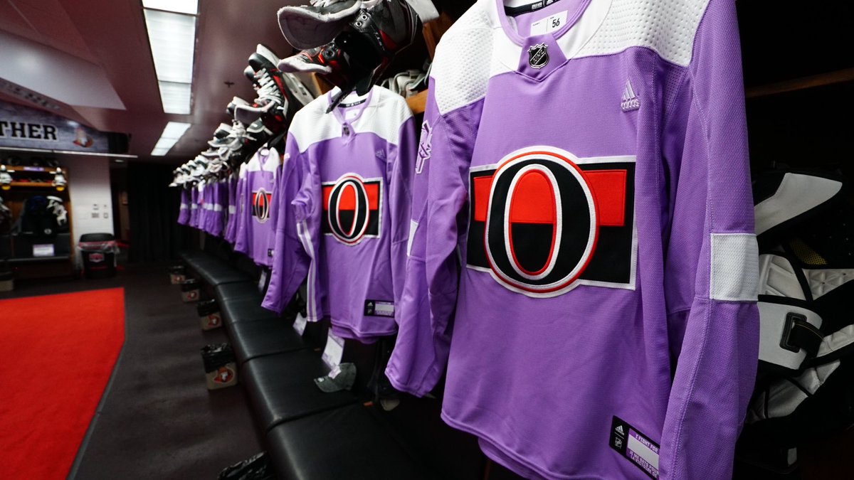 ottawa senators hockey fights cancer