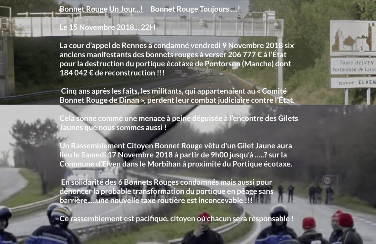 Les Bonnets Rouges At Rougesbonnets Twitter