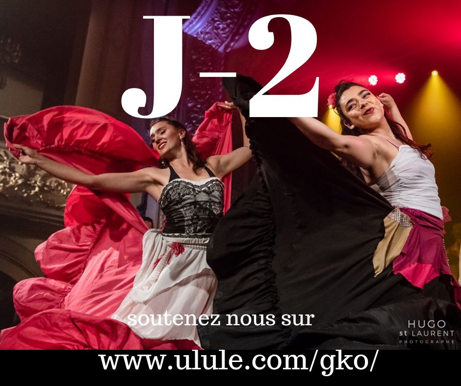 Plus que quelques heures pour participer à la campagne de soico-financement et donner des ailes à notre prochain album, plein de folie, de poésie et de liberté!
RDV ici: ulule.com/gko/