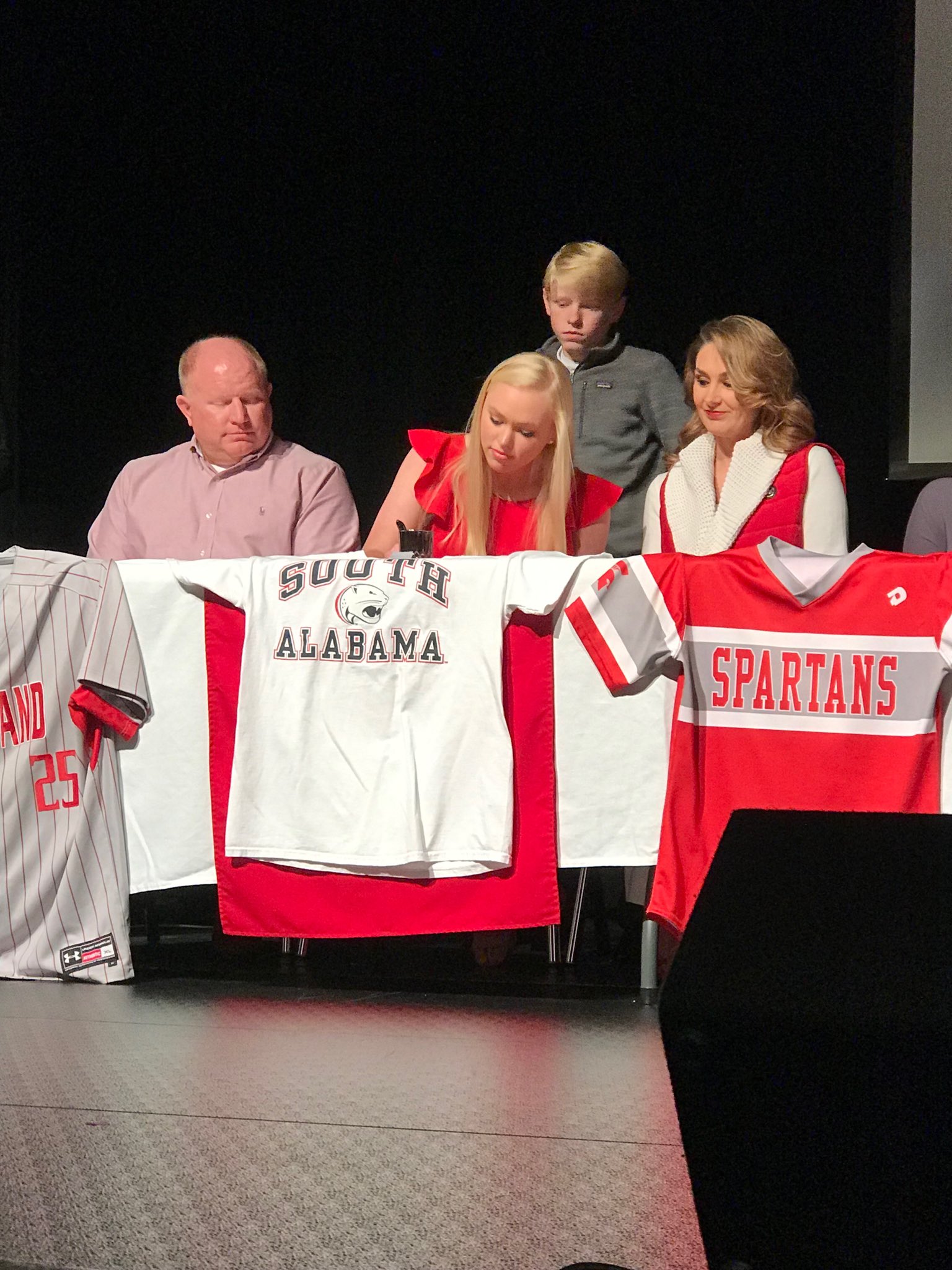 Donna Sunnycalb on Twitter "Saraland Spartan and South Alabama commit