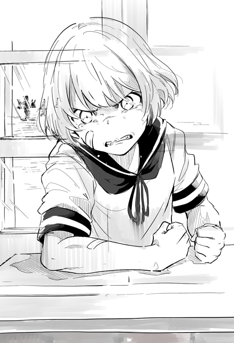 綾波姉さんに「今の朧じゃ役に立たない」とずばりと言われて窓から艦隊を見送るしか出来なくて悔しくて情けなくて今にも暴れ出しそうなやんちゃな頃の朧さん 