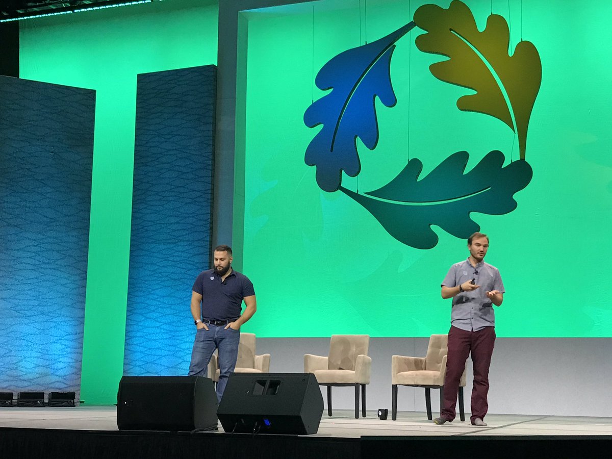 USGBC's tweet photo. How do you take urban waterways and turn it into the crux of a city that enhances the life within them? The guys at #Chicago’s own @UrbanRiv unpack the #sustainable strategies employed in their wild mile project on the #Greenbuild18 master series stage! https://t.co/gCUhqEmV2l