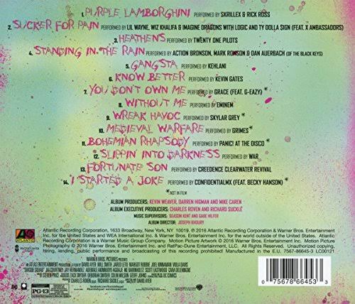 3. Suicide squad: The album - various artists