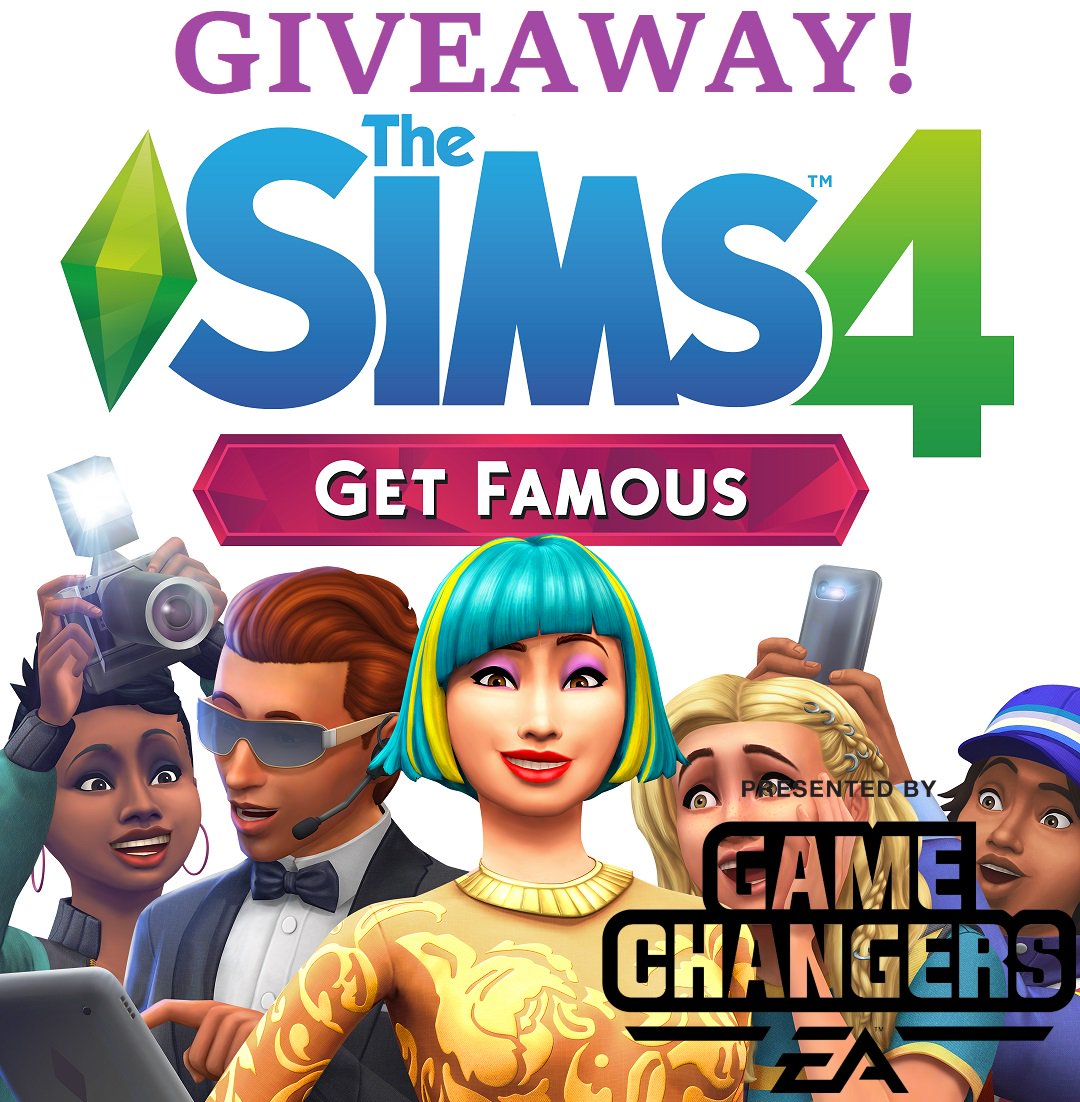 dzidziak86's tweet photo. GIVEAWAY The Sims 4 Get Famous! Provided by #EAGameChangers! Thank you so much ❤️ 

To enter follow these instructions:
1. FOLLOW ME
2. RETWEET

The giveaway ends at 10PM CET on November 18th! Good luck 🙂 https://t.co/fiuUtnur7A