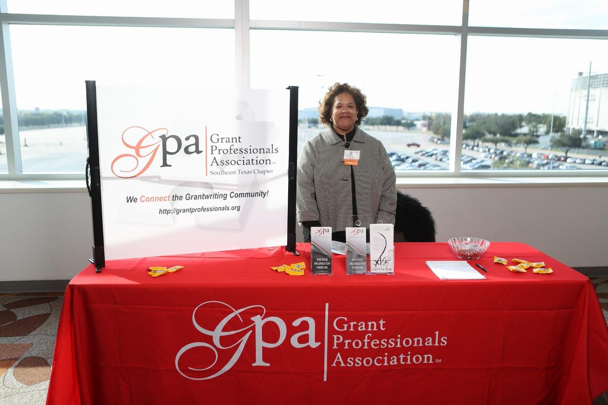 GPA_SETC's tweet image. #ThrowbackThursday Jackie representing our chapter at #PowerToolsHou!