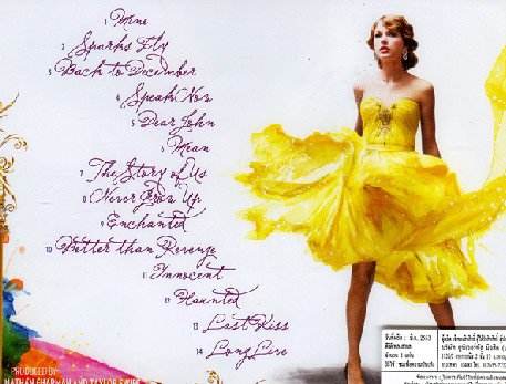 8. Speak Now - Taylor Swift