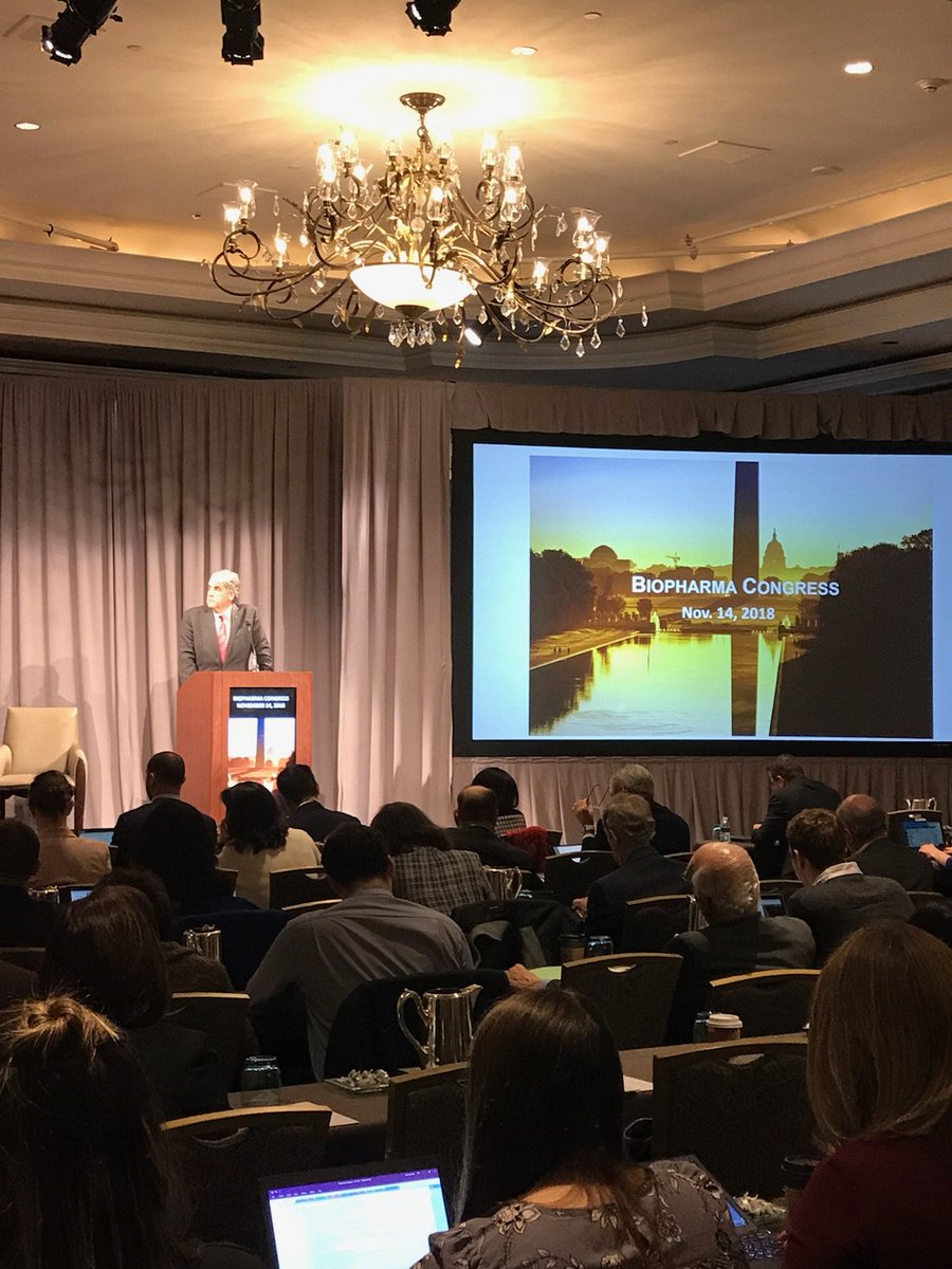 DepSecHargan's tweet photo. Thank you to everyone who joined yesterday at the Biopharma Congress #BPC4 as I discussed what @HHSGov has done and is doing to combat high prescription drug prices. We are going to continue to take bold steps to get a better deal for American patients. https://t.co/TblRxVTH4u