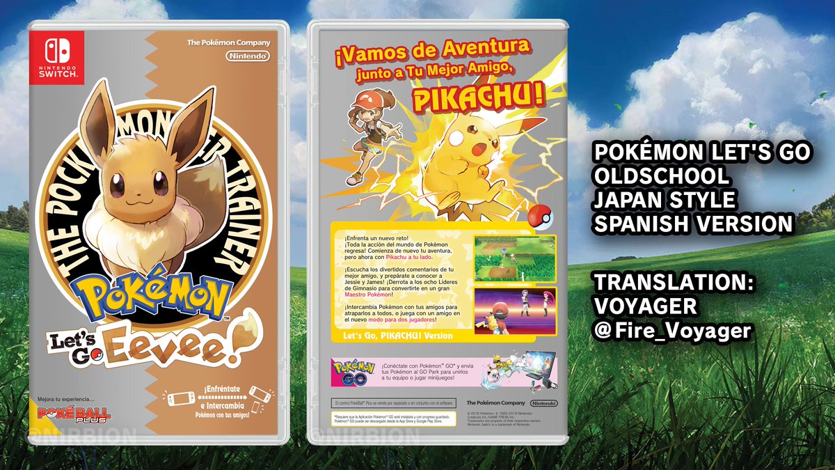 Tal til prioritet Arne Download And Print These Japan Retro Style Pokemon Let's GO Boxart –  NintendoSoup