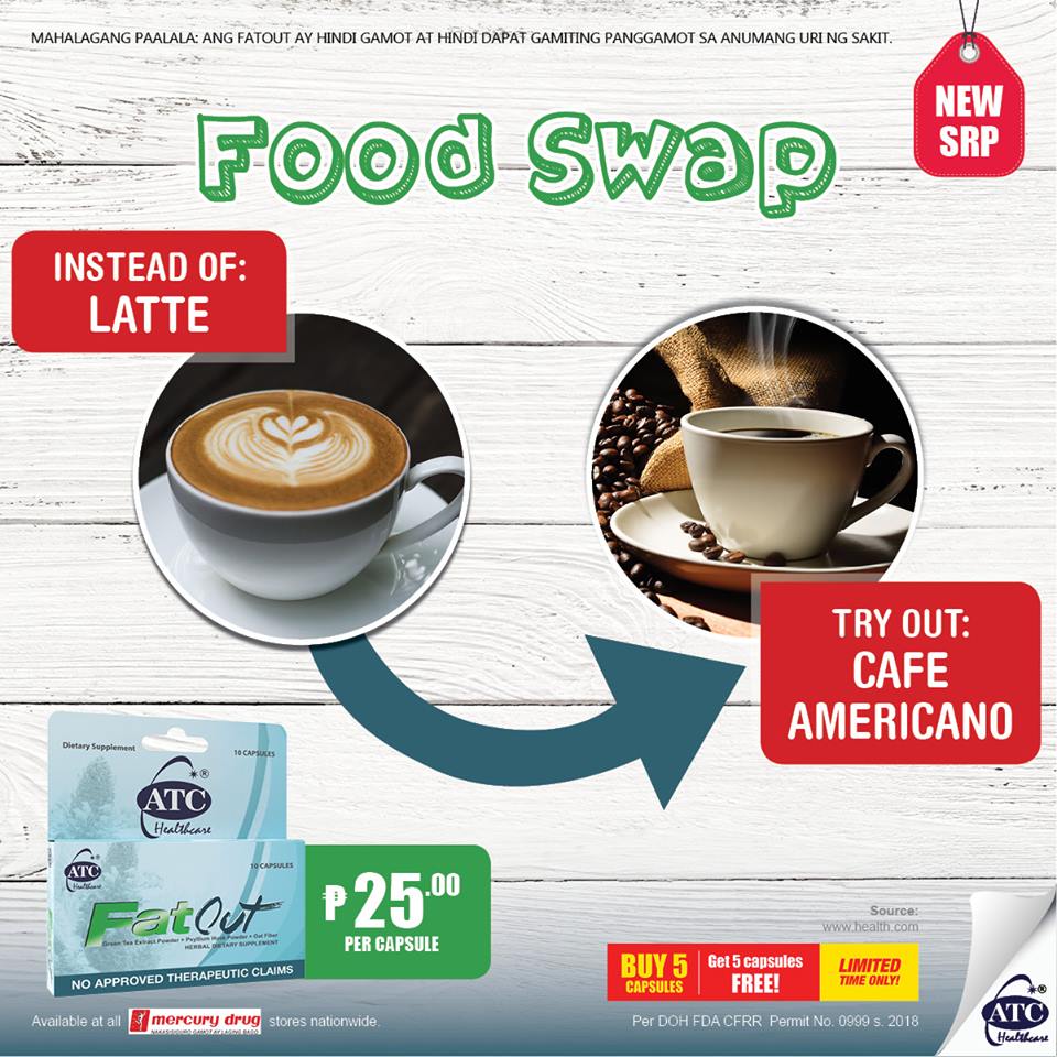 FatOutPH's tweet photo. The added sweet flavor you get from Latte also means added calories. Cut calories by choosing black coffee today! #StandoutWithFatOut https://t.co/yNneYXmDkB