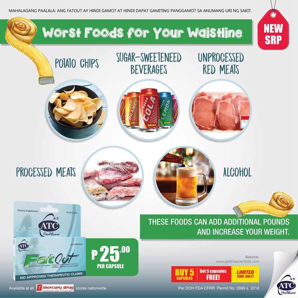 FatOutPH's tweet photo. Some foods may not be good for you if you want to lose weight. Here are some of them. #StandoutWithFatOut https://t.co/5CGe0QiZMI