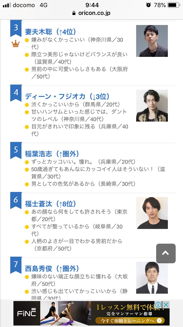Naoto Twitterissa 男性がなりたい顔 稲葉さんが圏外から5位 しかも10代で3位 T Co Ofqs8d5xwa 稲葉浩志 T Co 4e3deoyblr Twitter