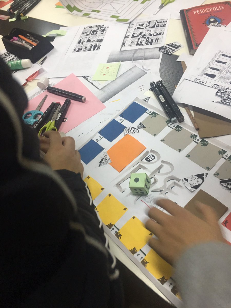 ImagineBeijing's tweet photo. Our book 📖 club creating board games based on the book #Persepolis last days of #Wuhan off to #Beijing https://t.co/7bC1nl7qKD