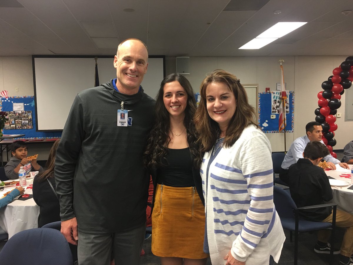 Super excited to be with Mary Leonti to see Jordan Eide receive a Red Ribbon Award at the district office! Way to rep Norco High Jordan!