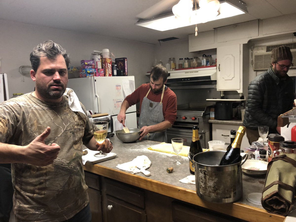 It’s all about fine wine and pasta on a duck hunt in the Sandhills.   #franciacorta