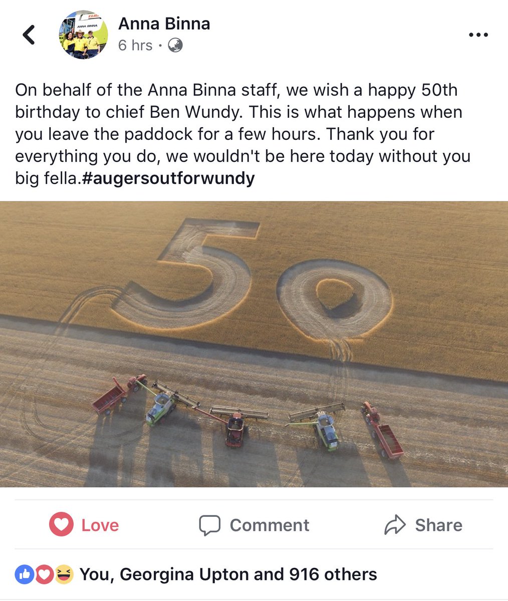 Wundertraining's tweet photo. Love this Birthday message to my brother! Happy Birthday Ben #AnnaBinna https://t.co/odx3ITpVWm