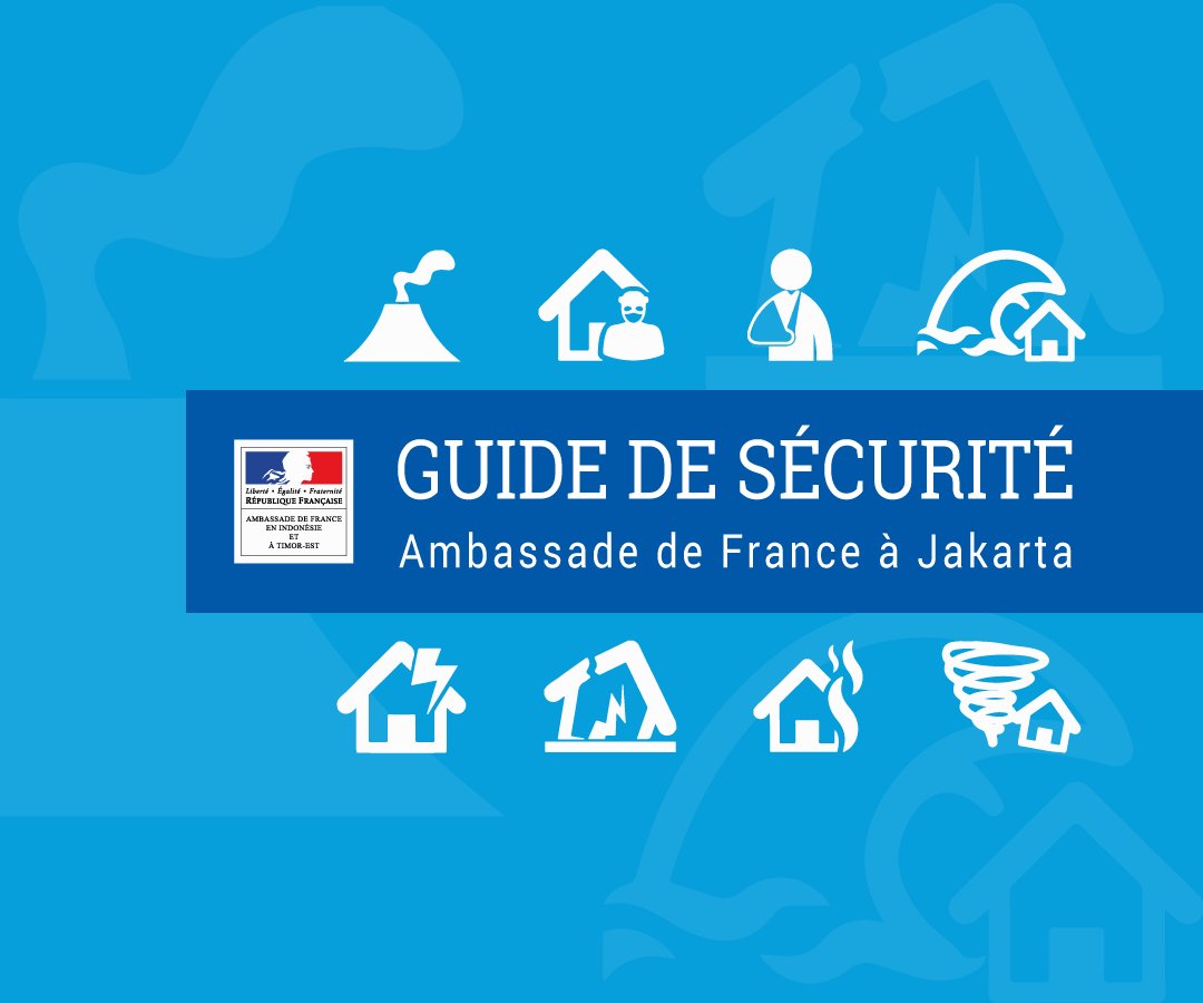 FranceJakartaFR's tweet photo. Vous partez en vacances en #Indonésie ou à Timor-Est : pensez à consulter le Guide de Sécurité de l'Ambassade.
https://t.co/xRIwe3xFsC
#GuideSecurite https://t.co/b6dhntwbnn