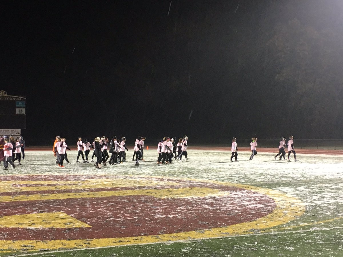 colemank82's tweet photo. #powderpuff2018 with real powder! Congrats to the seniors on the W. But a great showing by both teams #ALExcellence thanks for the support from the community to benefit CRS. https://t.co/npJvXdpw8n