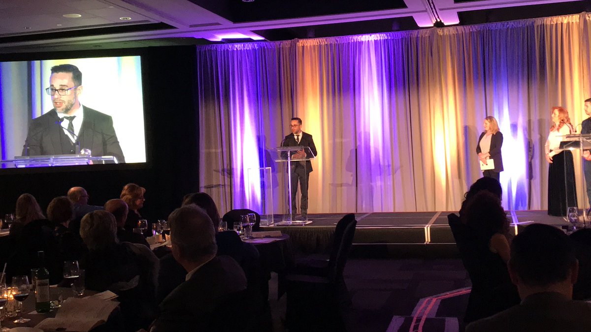 ThinkShiftInc's tweet photo. Congratulations to our very own David Lazarenko - the 2018 @BestofCAMA Agri-Marketer of the Year #BOC2018 #cdnag https://t.co/2xymPhi5q4