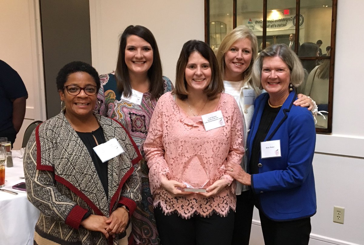 Congrats to all of the @glynnschools Teachers of the Year! Especially proud of <a href="/SatillaMarsh/">Satilla Marsh Elem</a> Lynn Shannon! #yourock #sandpipers #TOTY