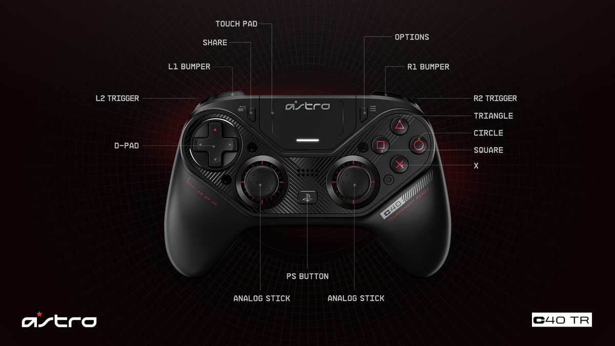 The new Astro C40 TR Controller for PS4 is almost here, after more than 2 years of development with pro gamers: play.st/2RV0gjb