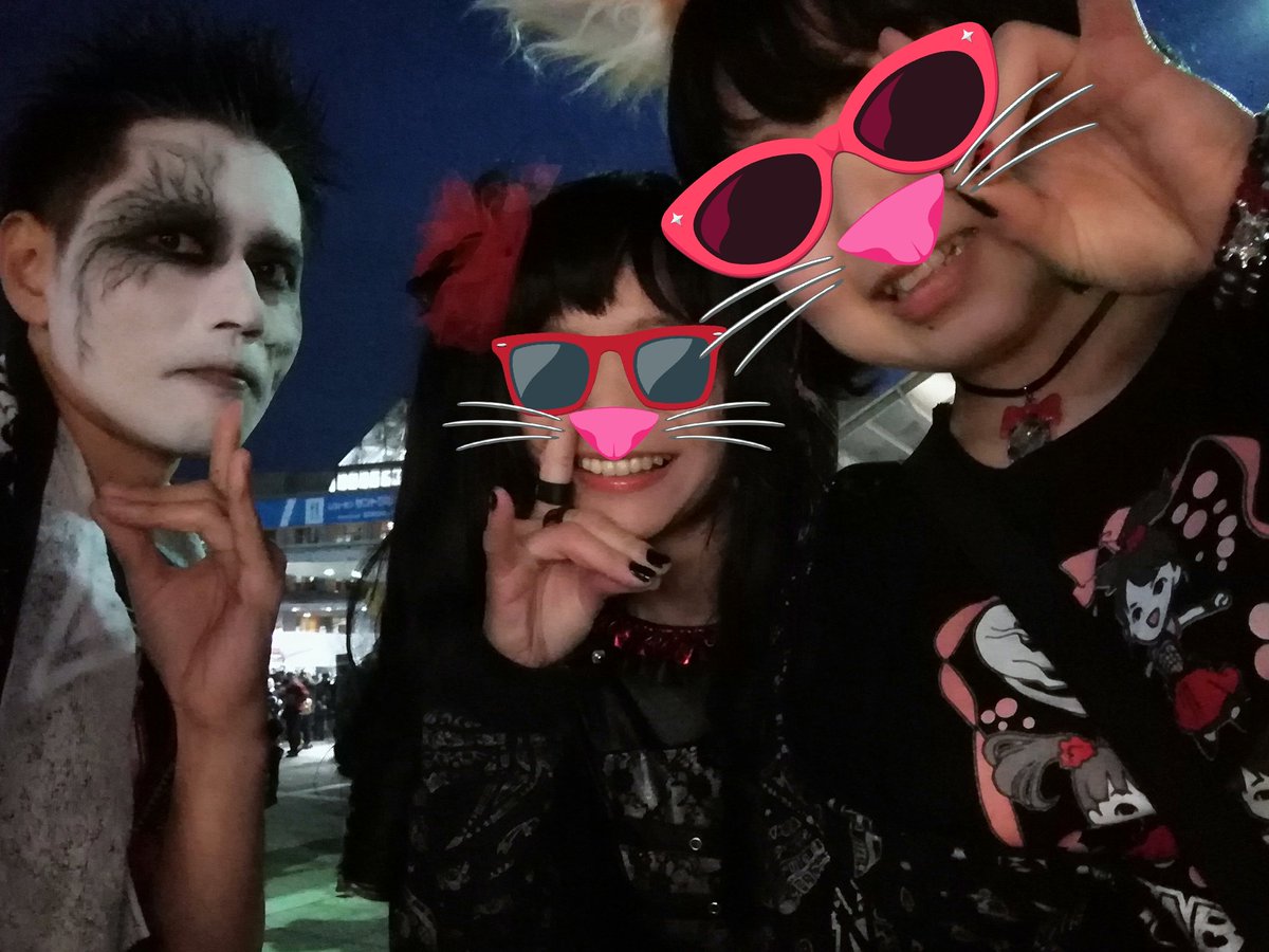 take444_metal's tweet photo. ☆ホモじゃないんだってばよ☆たけよん🍒GIRLSコレクション①←某おんゆさんリ��ペクト( ´,_ゝ`)
#BABYMETAL #WT2018 #幕張 #SSA #DNC https://t.co/q0Modi9FGK