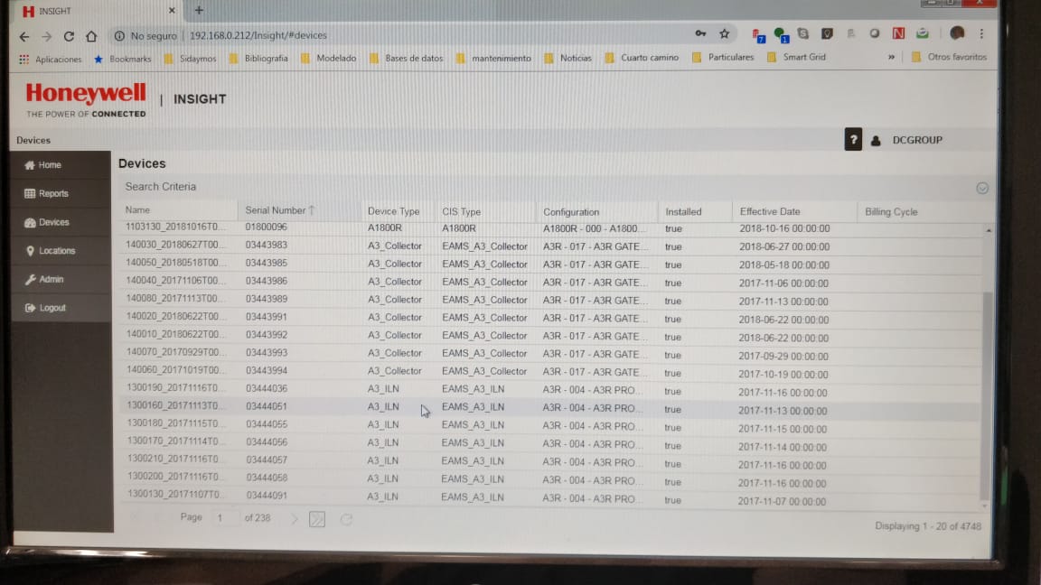 Edeste_RI's tweet photo. 4.748 dispositivos terminan de ser configurados en Insigth (MDM) de producción !!! 1.500.000 registros x día con valores de distintos parámetros eléctricos !! Hito muy importante para nuestro proyecto !! https://t.co/gtOvrpDLDs