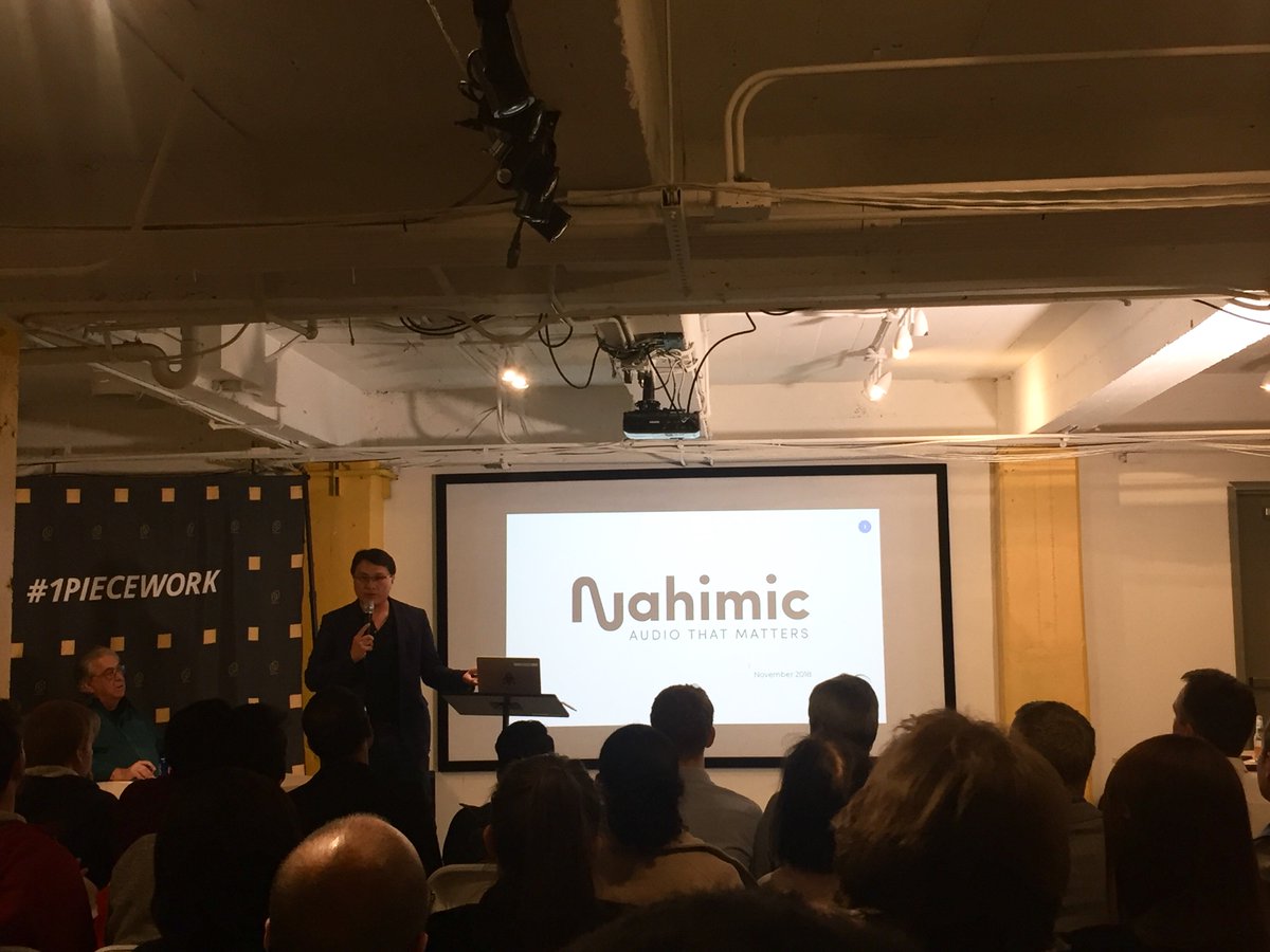NGoubin's tweet image. Next, Tuyen from Nahimic is talking about how 3D spatial audio improves the gaming experience!
#ImpactUSA #Success #Sound #SF