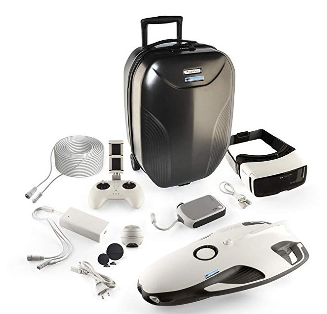 Also in the Amazon #BlackFriday sale is this PowerVision PowerRay Wizard Underwater 4K UHD ROV Camera with FPV Headset for Real-Time Viewing/Streaming, saving £849.01 (40%). Check it out here: amzn.to/2B9X1yF
