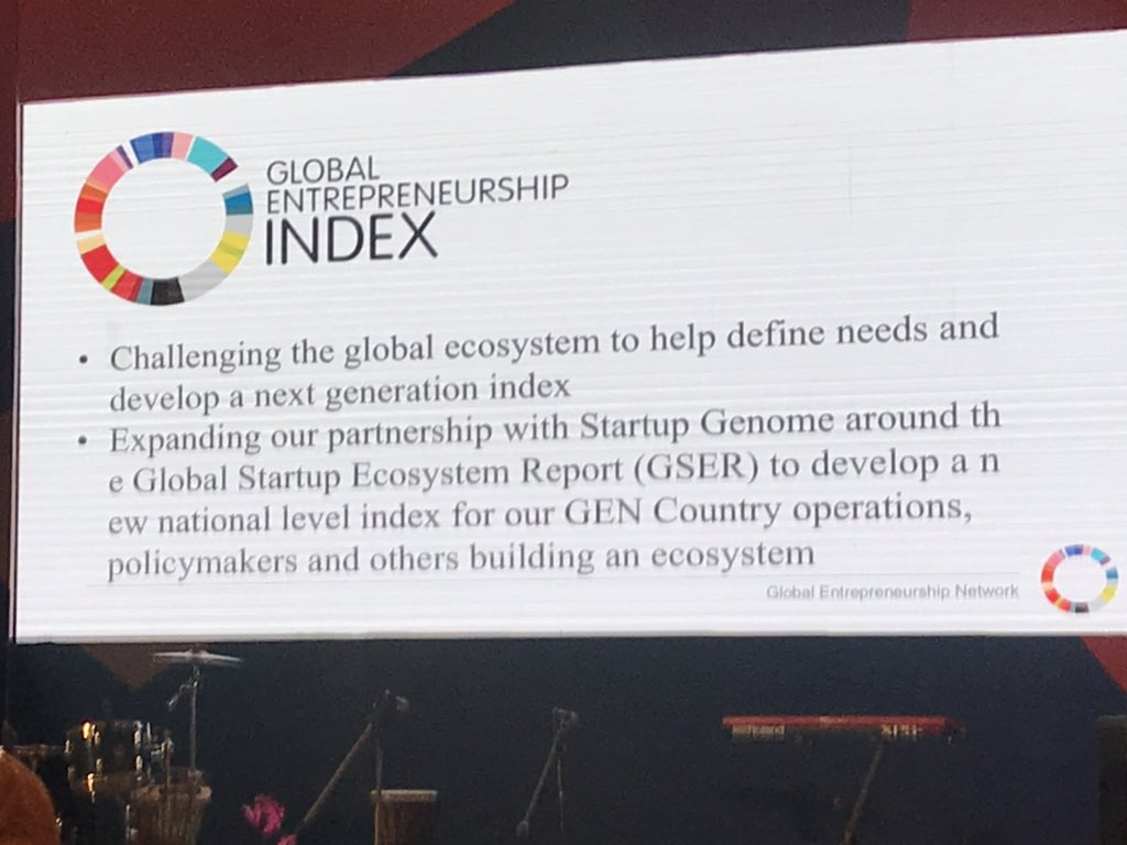 JFGauthier's tweet image. We are proud to join Jonathan Ortmans in announcing that GEN’s famous GEI (Global Entrepreneurship Index) will now be produced by Startup Genome. @Jortmans #SNS2018 @startupgenome @unleashingideas #startups