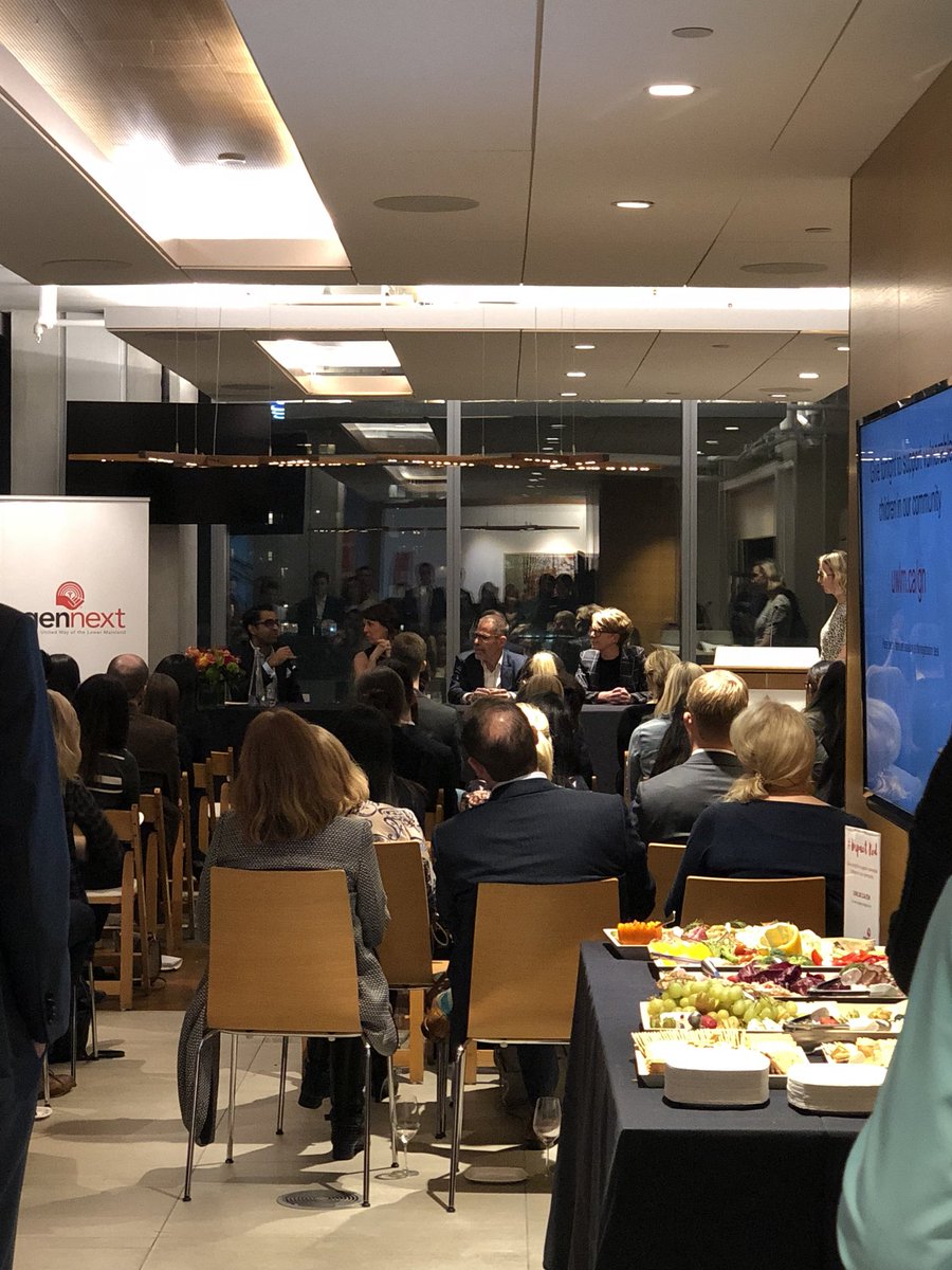 truong_lillianw's tweet photo. It’s a full house tonight at the GenNext Impact Red Network with Purpose event! Inspiring talk with our four panelists encouraging the future of professional philanthropists! @UWLM #ImpactRed #LocalLove #Community #philanthropists https://t.co/9SkeUJFJLr