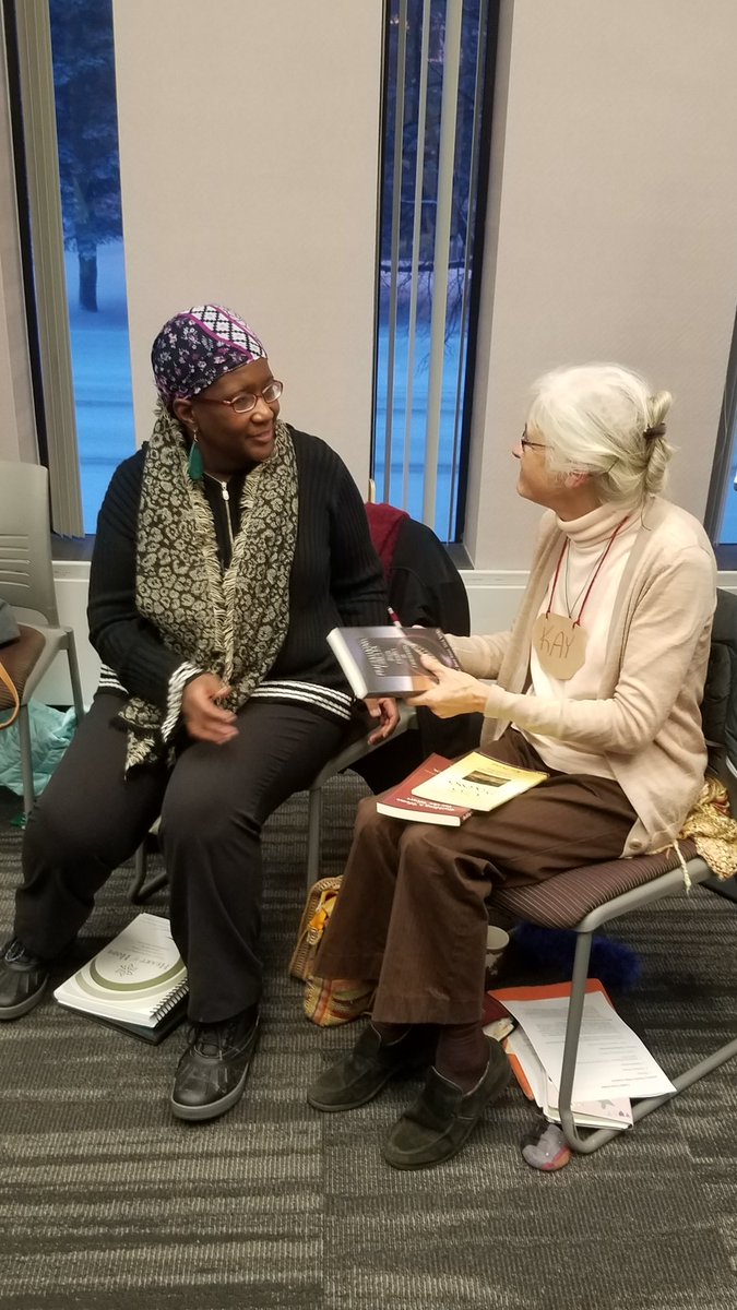 joelfriesz's tweet photo. Peacemaking Circle training comes to a close today. Kay Pranis, you are the best of the best. Thank you for sharing your wisdom.  Tomorrow: Practicing #RestorativeJustice Conference @MSUMoorhead @LSSND https://t.co/b55tt52VlL