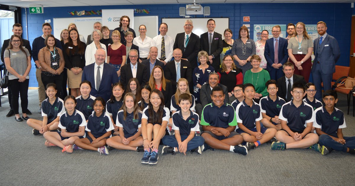 kaleenps's tweet image. This morning, @YvetteSBerry attended @kaleenps to announce the @UniCanberra Affiliated Schools Project. @DGACTEducation Education Directorate Director General, Professor @DeepSainiUC as well as many others were also in attendance. We are thrilled to be a part of this project.