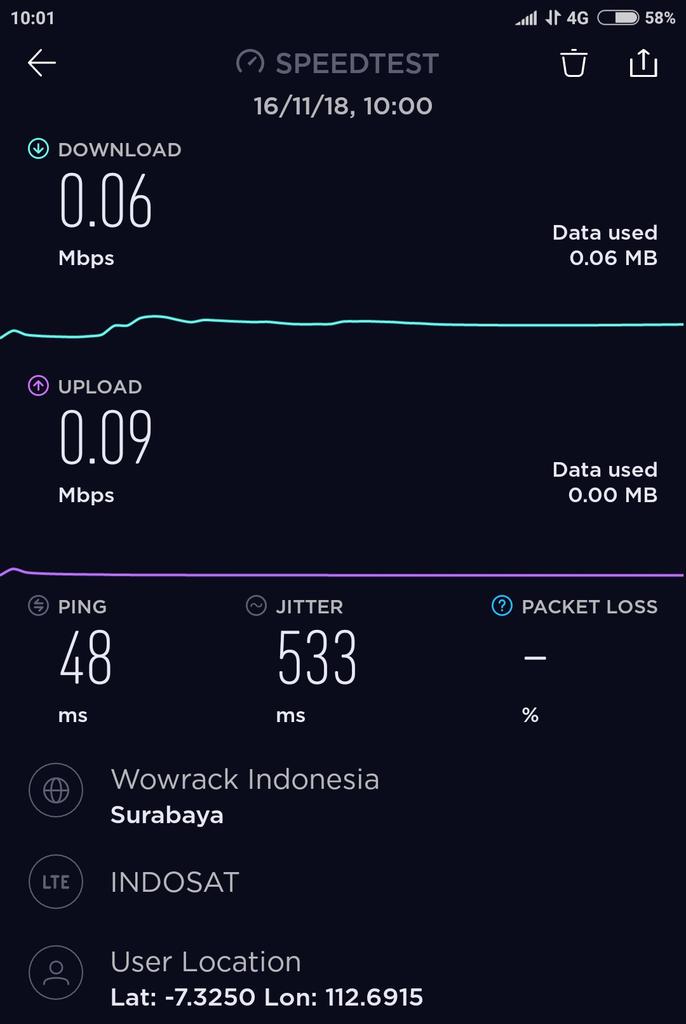 PINKphunke's tweet photo. @IndosatCare @IM3Ooredoo Tolong dibantu donk, ini gimana masih banyak sisa quota &amp; masih ada sisa 19hari lagi, tp speednya PARAH BANGETTT! 😭😭😭
Signal 5bar 4G LTE
Loc : Surabaya, Kel.Balas Klumprik, Kec.Wiyung https://t.co/q7KCNHfAVG