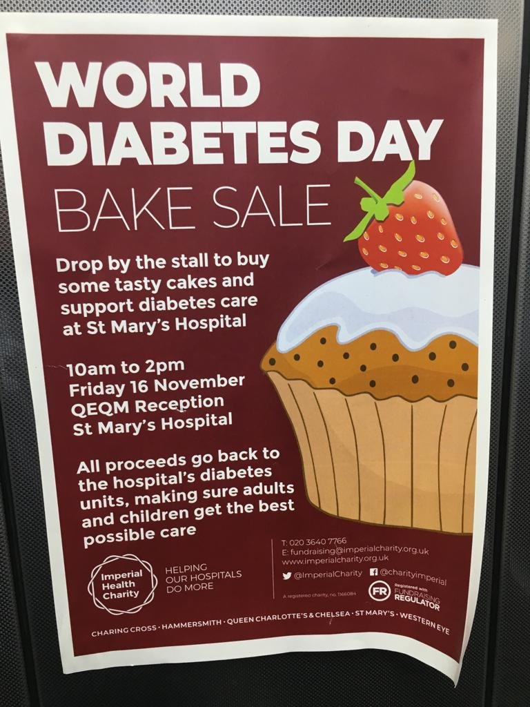 Makes sense.
Thinking we should also have a rave with lots of strobe lights for Epilepsy Awareness Month.