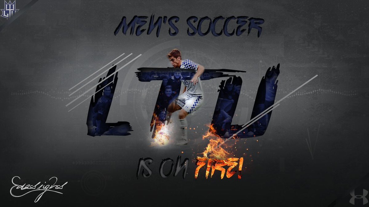 LTU Men’s Soccer is on 🔥. Congratulations on the Conference Championship! Let’s go get that Natty title fellas. #EvolutionDesigns #LTU #SportsEdit