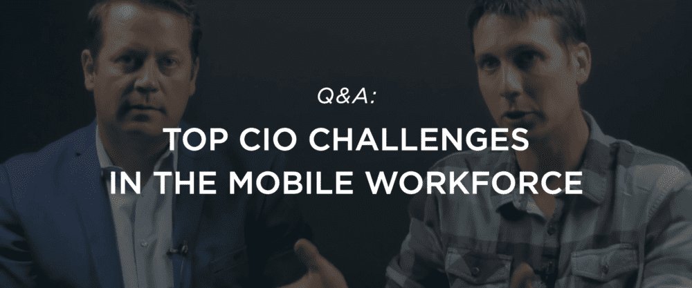 What are a #CIO's top challenges in the #mobile workforce? <a href="/Wipro/">Wipro</a>'s Michael Vollmer &amp; #Druva's Timm Hoyt provide insight on the blog 👉 bit.ly/2DlzQmy