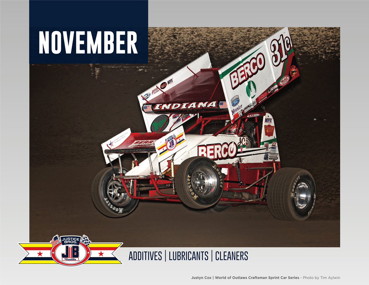 JusticeBrosInc's tweet photo. #jbfactorydriver @JustynCox_JC is currently featured in the 2018 Justice Brothers Racing Calendar.
πΈ by Tim Aylwin
#justicebrothers #dirttrackracing https://t.co/6WoVTPGi0A