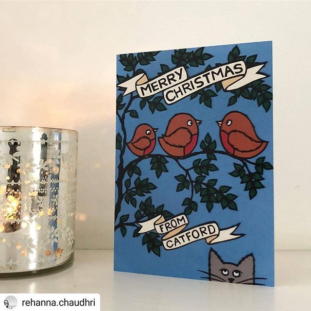 Amazing Christmas cards I had to #Repost from <a href="/rehanna/">rehanna</a>.chaudhri
• • • • •
Hi Catford! 🎄
My ‘Merry Christmas from Catford’ cards are now available in my Etsy shop! (Link in <a href="/rehanna/">rehanna</a>.chaudhri profile) .
These are available as individual cards and a… ift.tt/2OM9U5Q