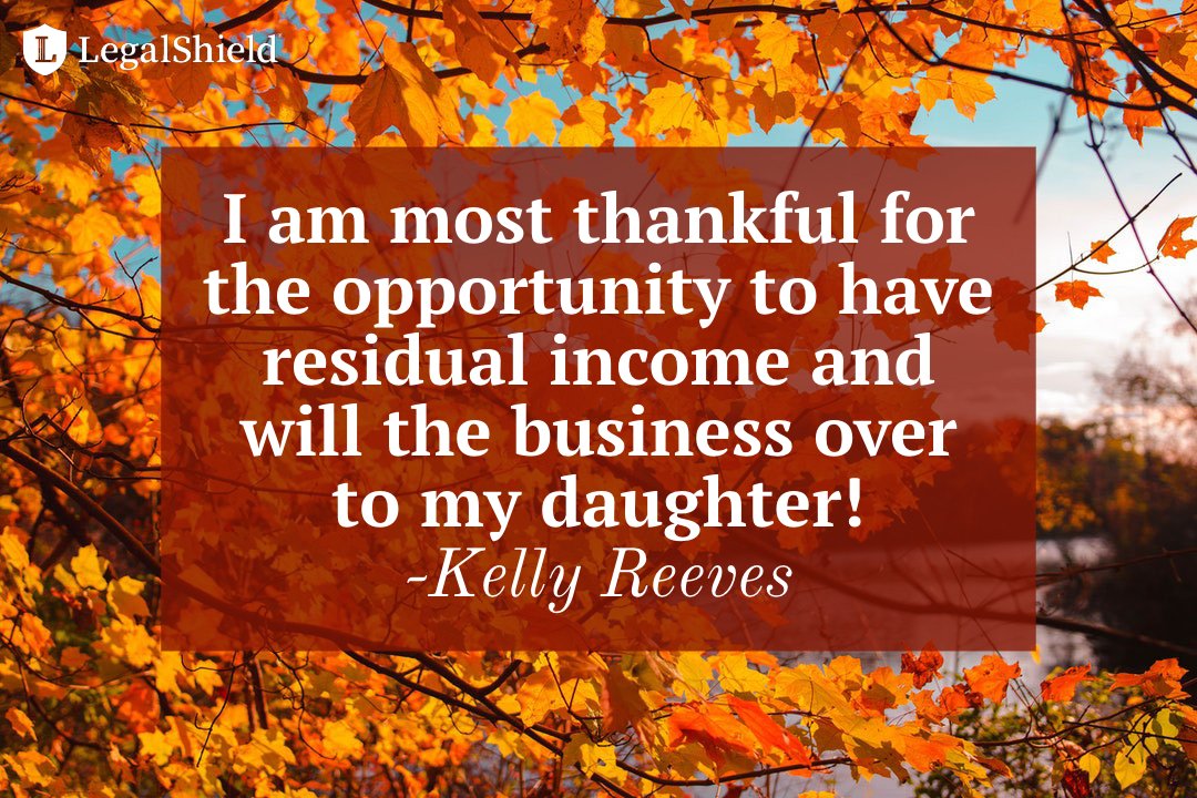 PPLSIOpp's tweet photo. #mlmperfected #LegalShield #Thankful #LegalShieldHasYourBack #KellyReeves https://t.co/CAmM1SlTRh