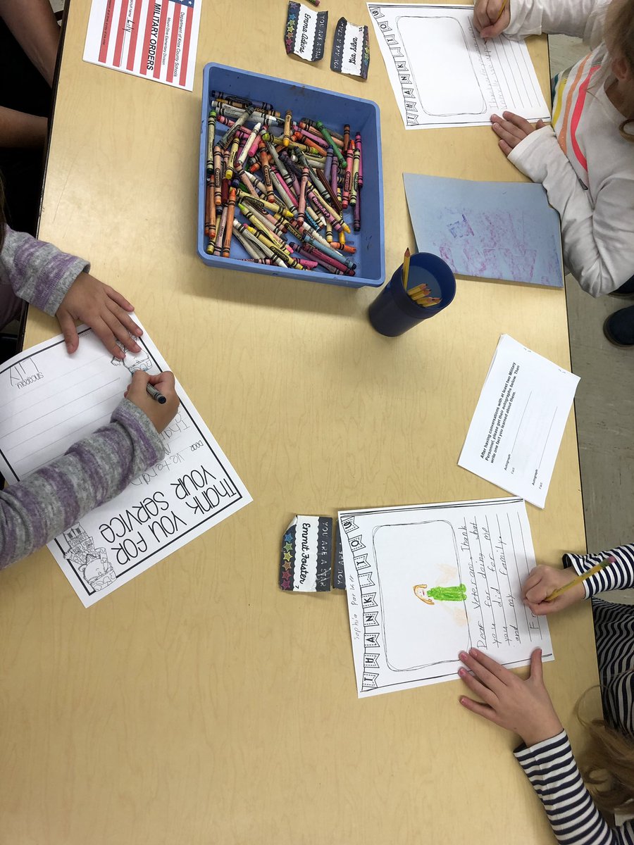 JoAnnGusta's tweet photo. Writing letters to Veterans for #OperationRead @MountOliveElem https://t.co/ORUiHO4oxe