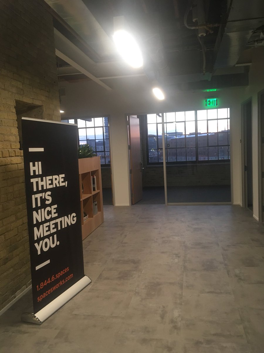 Jen_MMAC's tweet photo. WHAT. A. SPACE!! @RegusGlobal Welcome to Milwaukee #SPACESbyRegus @MMAC_Chamber https://t.co/mfEyGp9DZ3