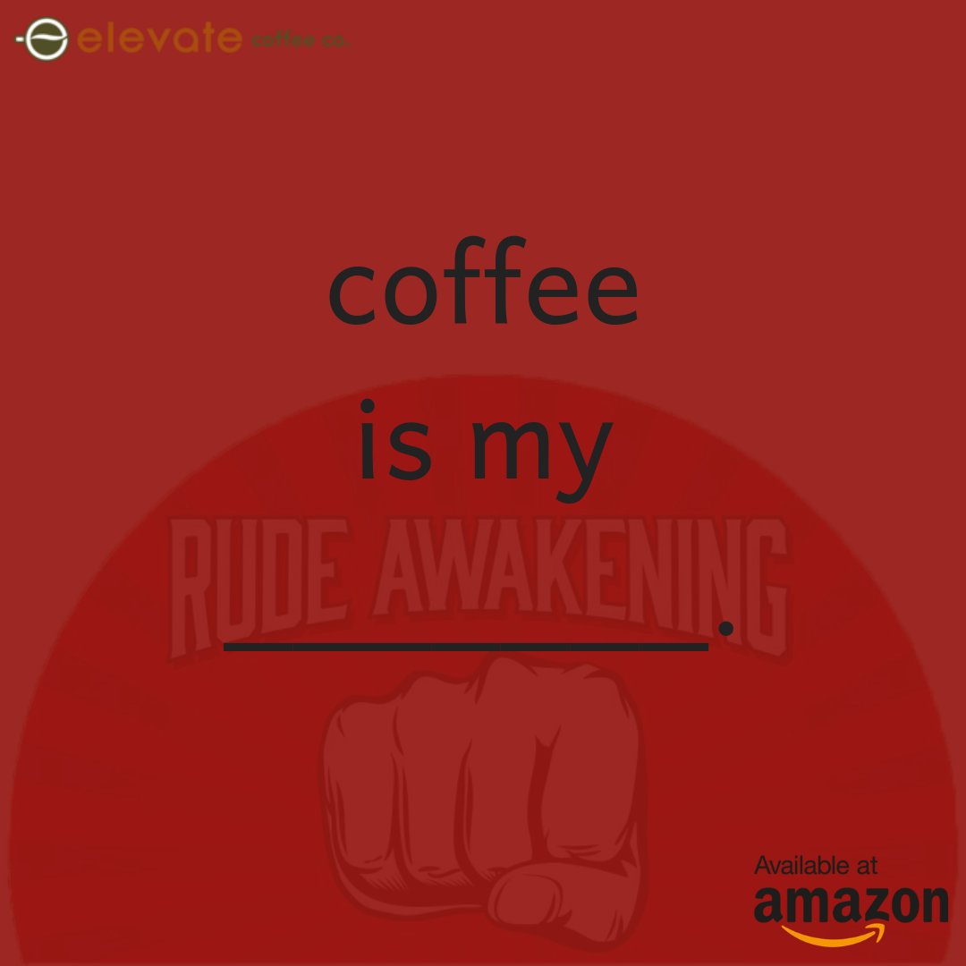 What does coffee do for you? 👊😉🙌🏻 When do you drink your ☕ of coffee? Or, how many cups do you have😂?  
✅ Follow @elevatecoffee for more.
.
.
#coffeetime #CoffeeLover #coffeebreak #caffeine #GoodMorningEveryone